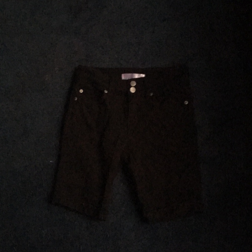 Black shorts